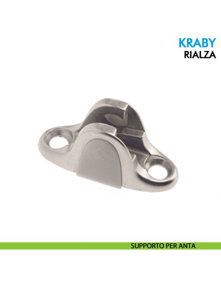 Pistone a gas Ferramenta Livenza Kraby rialza soft-stop lunghezza 244 mm - supporto per anta