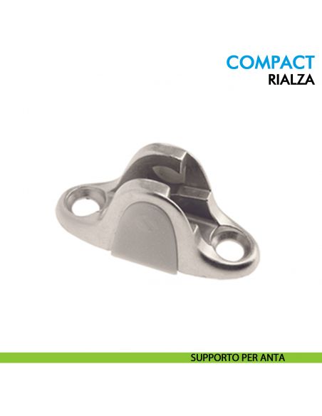 Asta a gas Ferramenta Livenza Compact rialza frizionata lunghezza 355 mm - supporto per anta