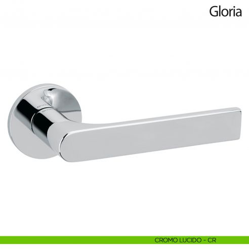 Maniglia per porta Gloria Olivari bassa cromo lucido