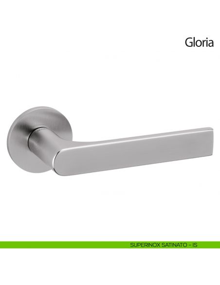 Maniglia per porta Gloria Olivari bassa superinox satinato