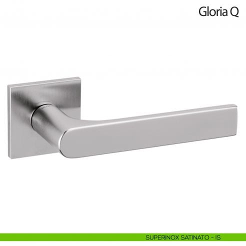 Maniglia per porta Gloria Q Olivari bassa superinox satinato