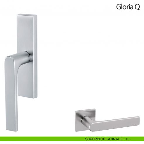 Maniglia per finestra cremonese Gloria Q Olivari superinox satinato