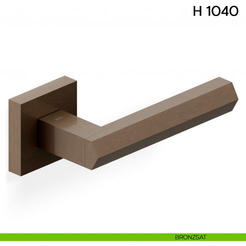 Maniglia per porta H 1040 Valli collezione Fusital bronzosat