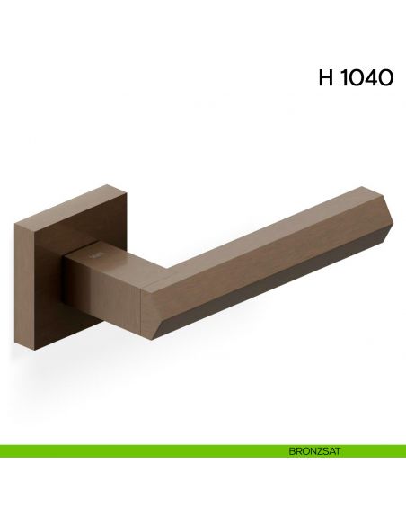 Maniglia per porta H 1040 Valli collezione Fusital bronzosat