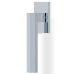 Maniglia per finestra martellina DK H 1040 Valli collezione Fusital con rosetta fine