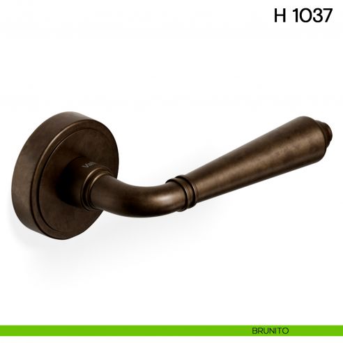 Maniglia per porta H 1037 Valli collezione Lab brunito