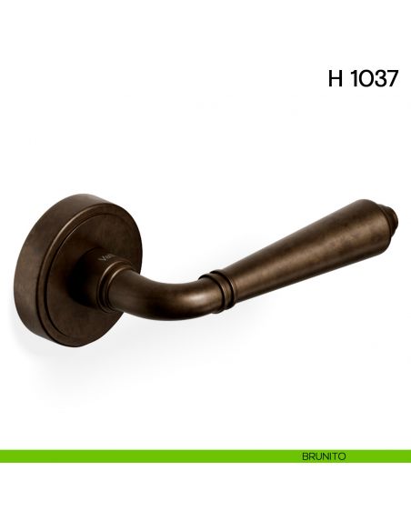 Maniglia per porta H 1037 Valli collezione Lab brunito