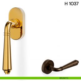 Maniglia per finestra martellina DK H 1037 Valli collezione Lab 2