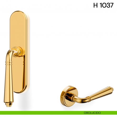 Maniglia per finestra cremonese H 1037 Valli collezione Lab orolucido
