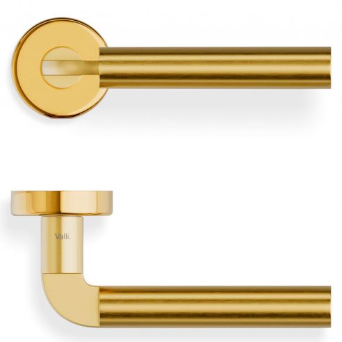 Maniglia per porta H 1026 Valli collezione Fusital