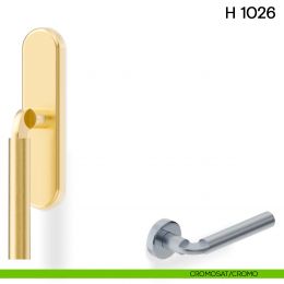 Maniglia per finestra cremonese H 1026 Valli collezione Fusital 2