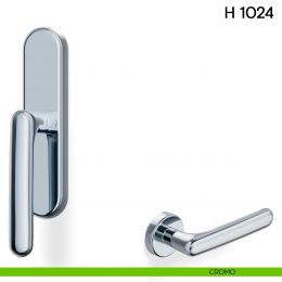 Maniglia per finestra cremonese H 1024 Valli collezione Lab 2