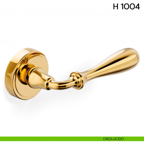 Maniglia per porta H 1004 Valli collezione Lab orolucido