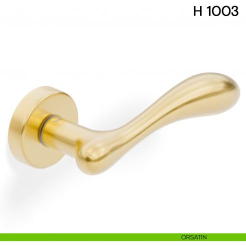 Maniglia per porta H 1003 Valli Collezione Fusital orsatin