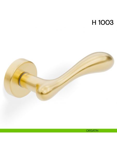 Maniglia per porta H 1003 Valli Collezione Fusital orsatin