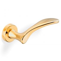 Maniglia per porta H 198 Valli collezione Fusital con rosetta fine