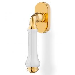 Maniglia per finestra martellina DK H 176 Valli collezione Lab