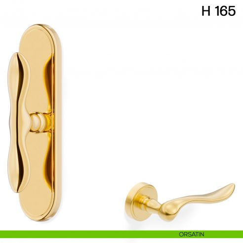 Maniglia per finestra cremonese H 165 Valli collezione Lab orsatin