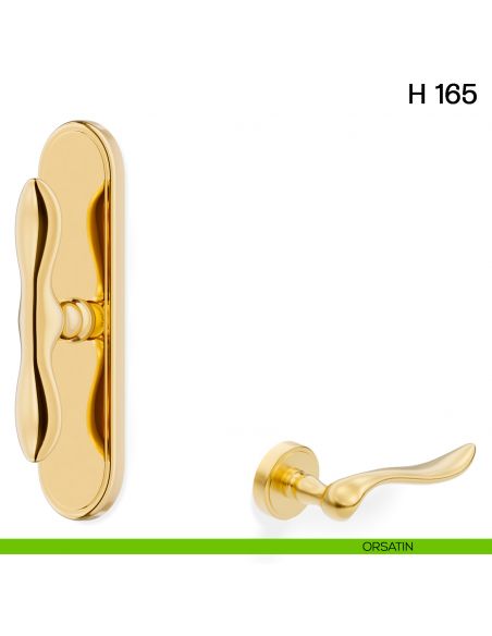 Maniglia per finestra cremonese H 165 Valli collezione Lab orsatin