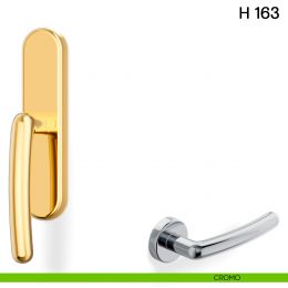 Maniglia per finestra cremonese H 163 Valli collezione Lab 2