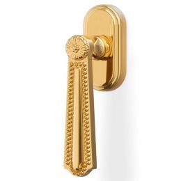 Maniglia per finestra martellina DK H 123 Valli collezione Lab