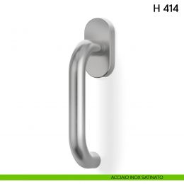 Maniglia per finestra martellina DK H 414 Valli collezione Lab 2