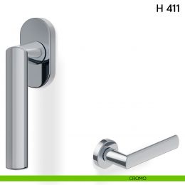 Maniglia per finestra martellina DK H 411 Valli collezione Lab 2