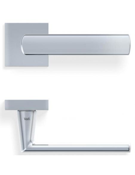 Maniglia per porta H 411 Q Valli collezione Lab