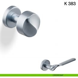 Pomolo per porta K 383 girevole Valli collezione Fusital 2