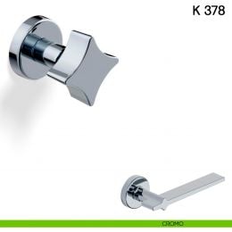 Pomolo per porta K 378 girevole Valli collezione Fusital 2