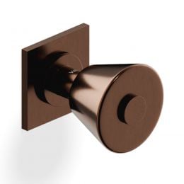 Pomolo per porta K 377 B girevole Valli collezione Fusital con rosetta fine