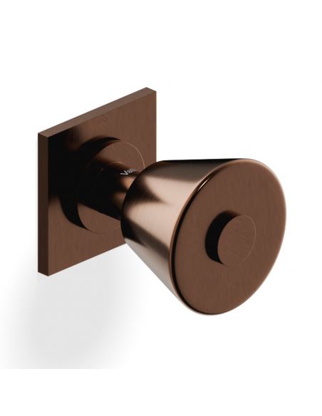 Pomolo per porta K 377 B girevole Valli collezione Fusital con rosetta fine