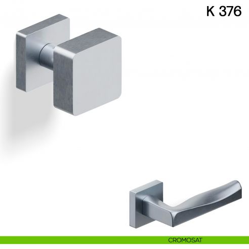 Pomolo per porta K 376 girevole Valli collezione Fusital cromosat