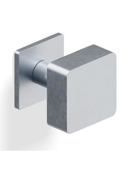 Pomolo per porta K 376 B girevole Valli collezione Fusital con rosetta fine