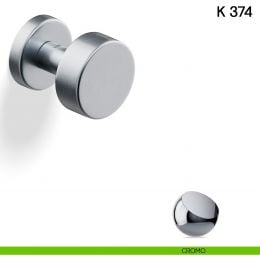 Pomolo per porta K 374 girevole Valli collezione Fusital 2