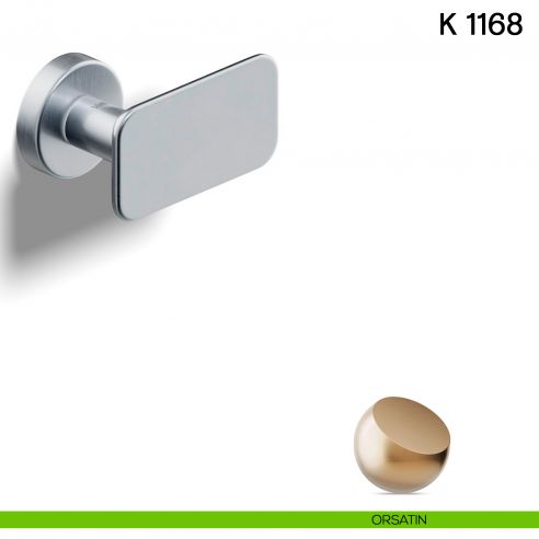 Pomolo per porta K 1168 girevole Valli collezione Lab orsatin