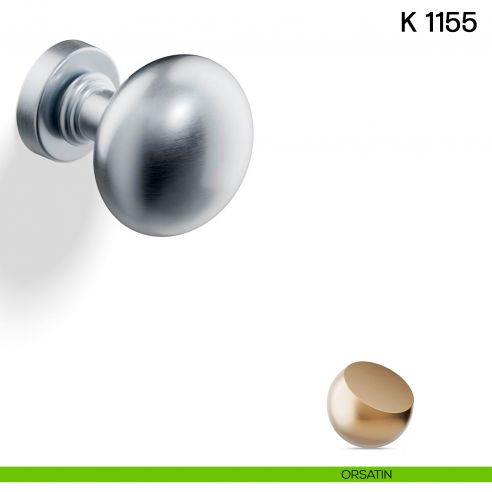 Pomolo per porta K 1155 A fisso Valli collezione Lab orsatin