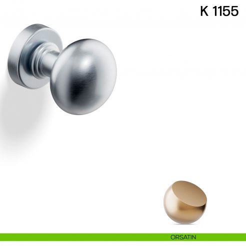 Pomolo per porta K 1155 girevole Valli collezione Lab orsatin
