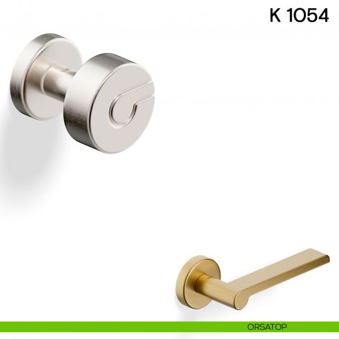 Pomolo girevole per porta K 1054 Valli collezione Lab orsatop