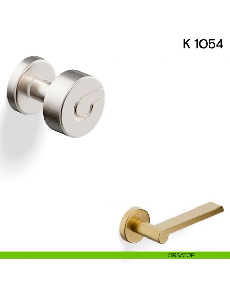 Pomolo girevole per porta K 1054 Valli collezione Lab orsatop