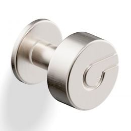 Pomolo girevole per porta K 1054 Valli collezione Lab con rosetta fine