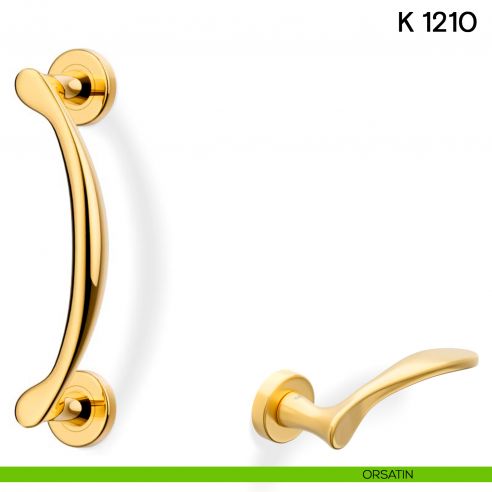 Maniglione per porta K 1210 Valli collezione Fusital zancato orsatin