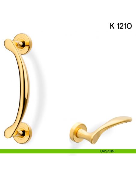 Maniglione per porta K 1210 Valli collezione Fusital zancato orsatin