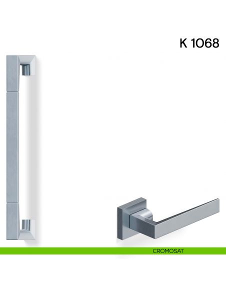 Maniglione per porta K 1068 Valli collezione Fusital cromosat