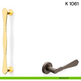 Maniglione per porta K 1061 Valli collezione Fusital 2