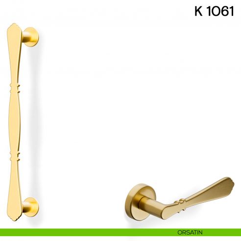 Maniglione per porta K 1061 Valli collezione Fusital orsatin
