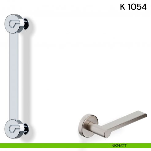 Maniglione per porta K 1054 Valli collezione Lab nikmatt