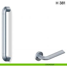 Maniglione per porta K 381 Valli collezione Fusital 2