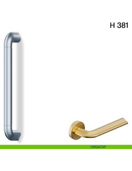 Maniglione per porta K 381 Valli collezione Fusital orsatop