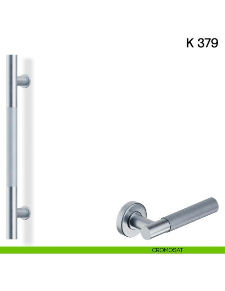 Maniglione per porta K 379 Valli collezione Fusital cromosat